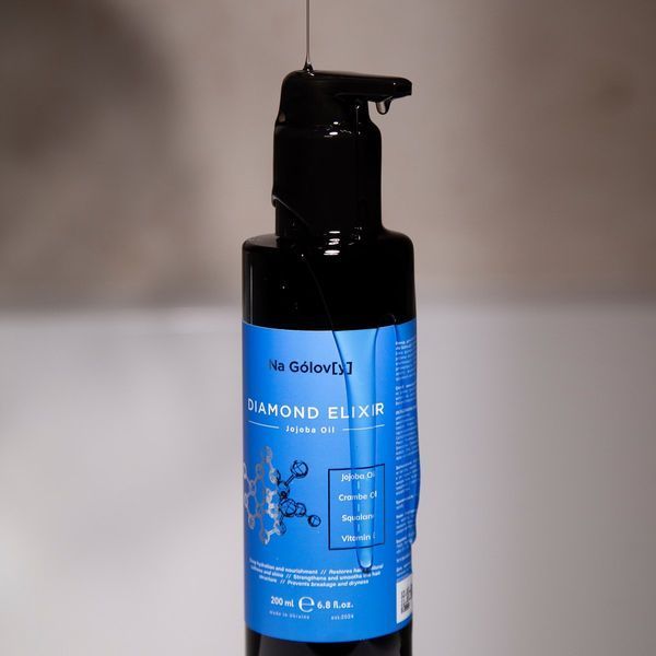Флюїд для волосся з олією жожоба DIAMOND ELIXIR NG-0183 фото