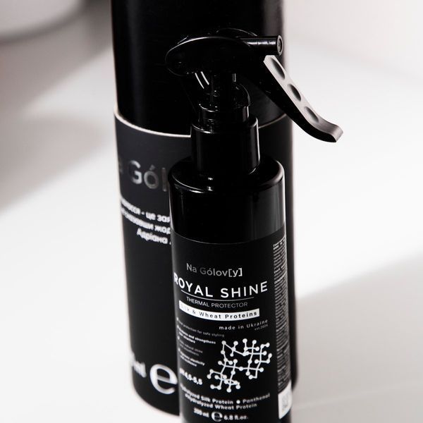 Спрей-термозахист із гідролізованим шовком ROYAL SHINE NG-0174 фото